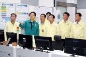 인천시의회 의장·상임위원장단, 시 재난안전대책본부 방문