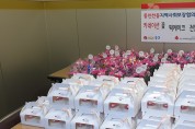 동인천동 지역사회보장협의체, 홀몸 어르신에게 ‘카네이션과 떡 케이크’ 전달