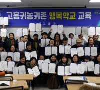 고흥군, 귀농귀촌행복학교 2020 프로젝트 힘찬 출발!
